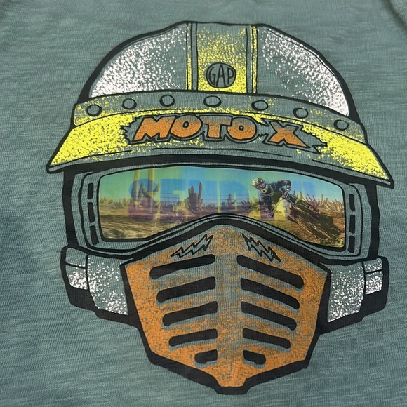 Nike GAP H&M OshKosh T-Shirt 4 Pack Bundle in Black Gray & Green Size 3-4T - Picture 7 of 14